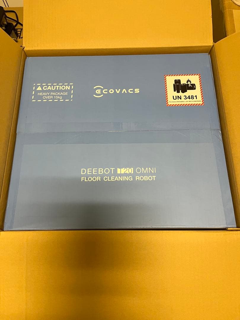 【新品未開封】ロボット掃除機ECOVACS DEEBOT T20 OMNI ①