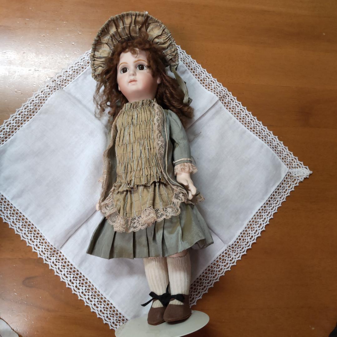 アンティークドール　リプロ　人形　ジュモー　海外作家　ビスクドール