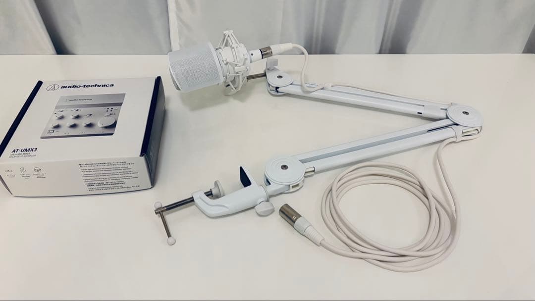 【セット】AT2020、BX3、AT8700J、AT-UMX3（全てホワイト）