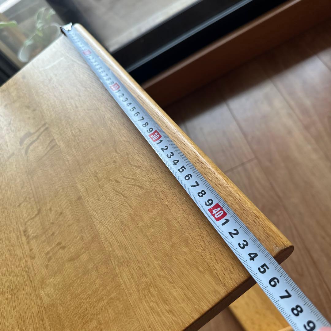 ナラ無垢材 サイドテーブル JOYSTYLE 天然木 ソファ用 北欧