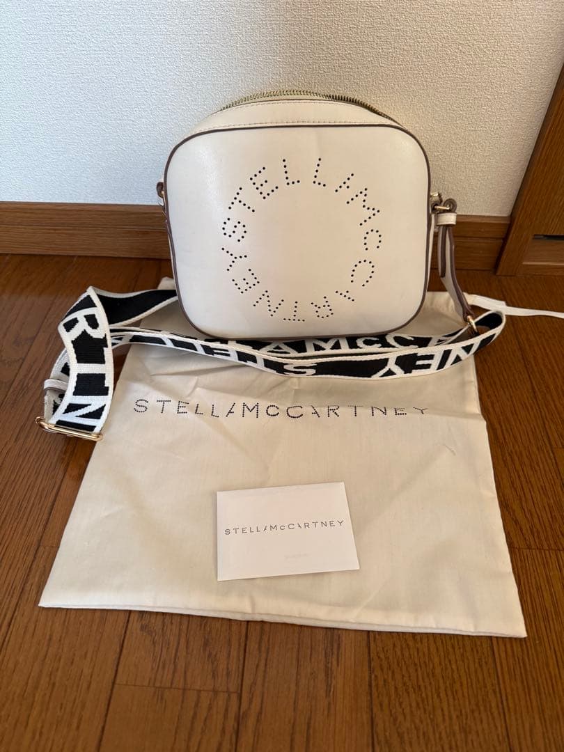 STELLA McCARTNEY ホワイトショルダーバッグ