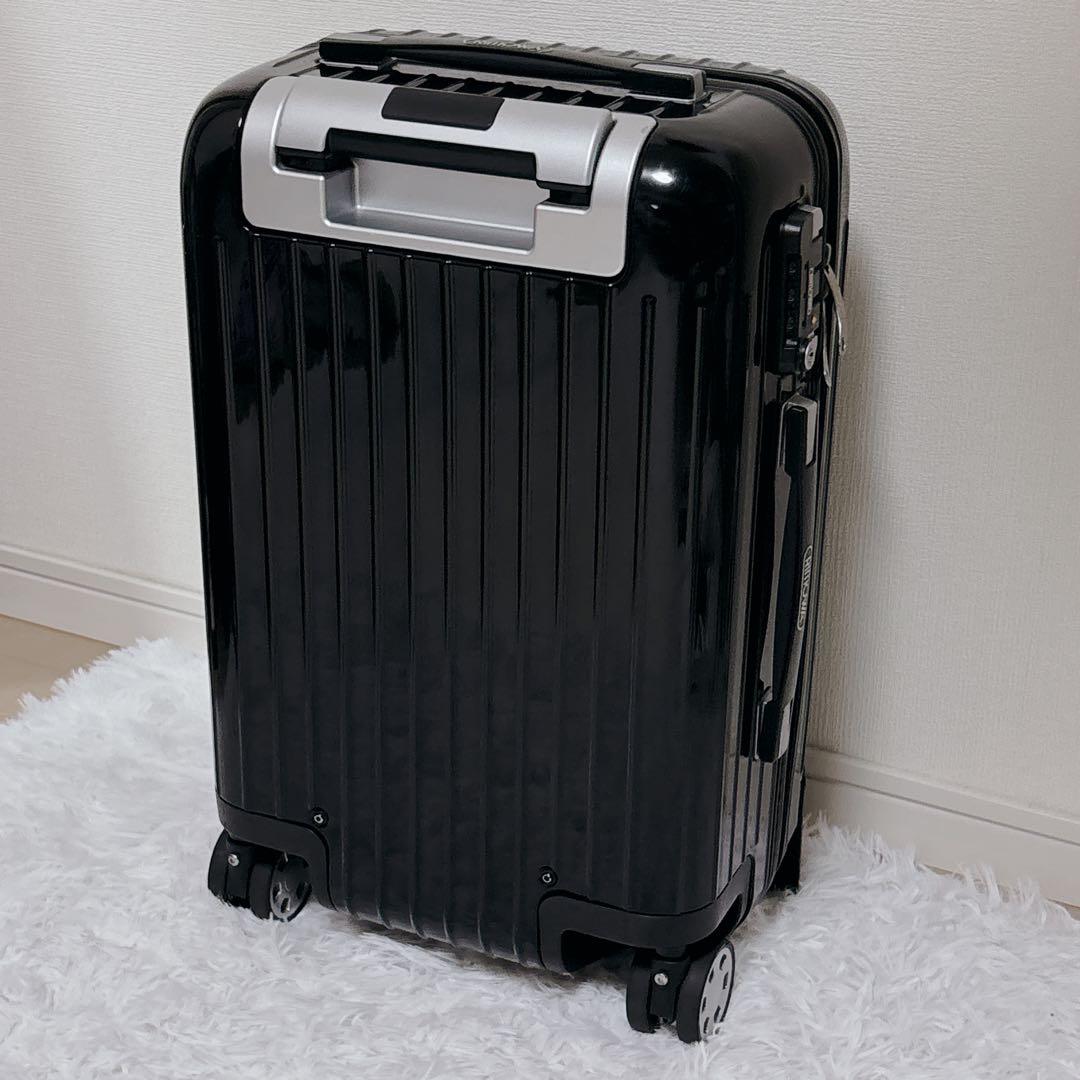 リモワ サルサ 32L 2輪 機内持ち込み ブラック×シルバー TSAロック付き