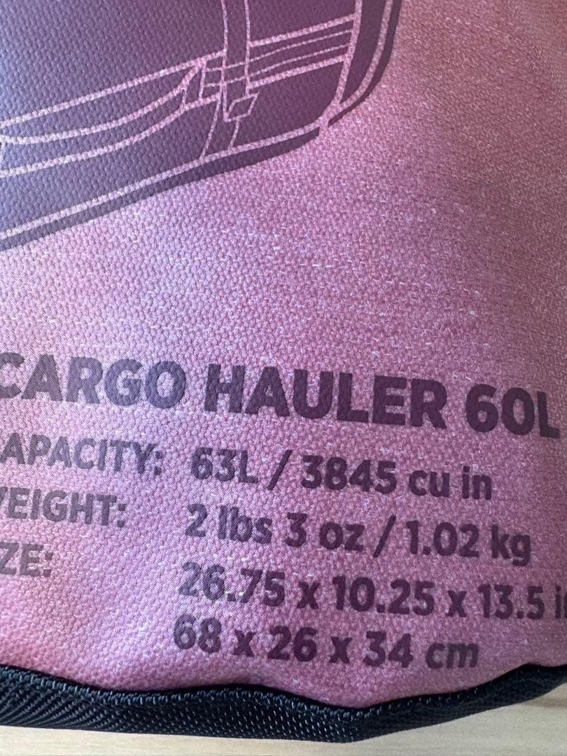 新品★ イーグルクリーク カーゴハウラーダッフル3ウェイ バックパック 60L