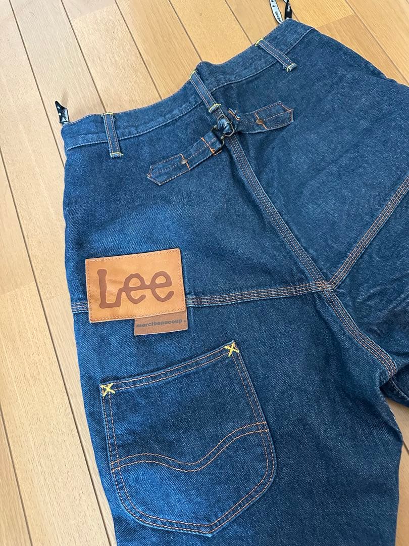 （週末限定値下げ）メルシーボークー×Lee サルエルクロップド丈パンツ
