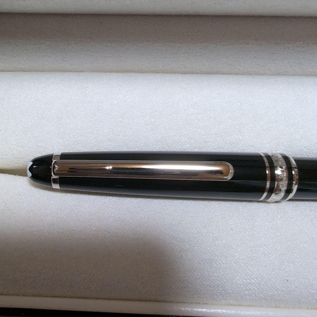 【未使用品♪】 モンブラン 164 ボールペン プラチナ × ブラック