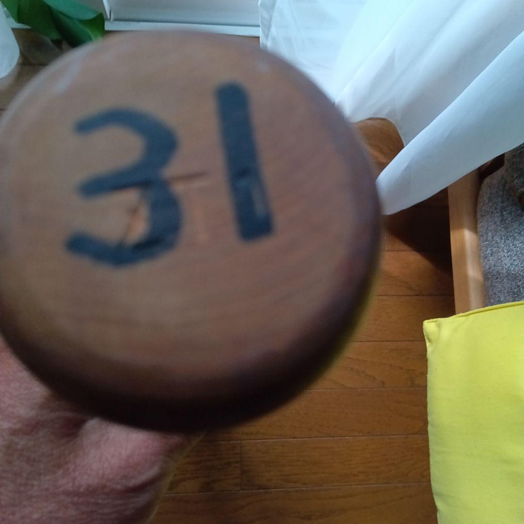 激レア　阪神タイガース　掛布雅之直筆サイン入りバット　背番号31