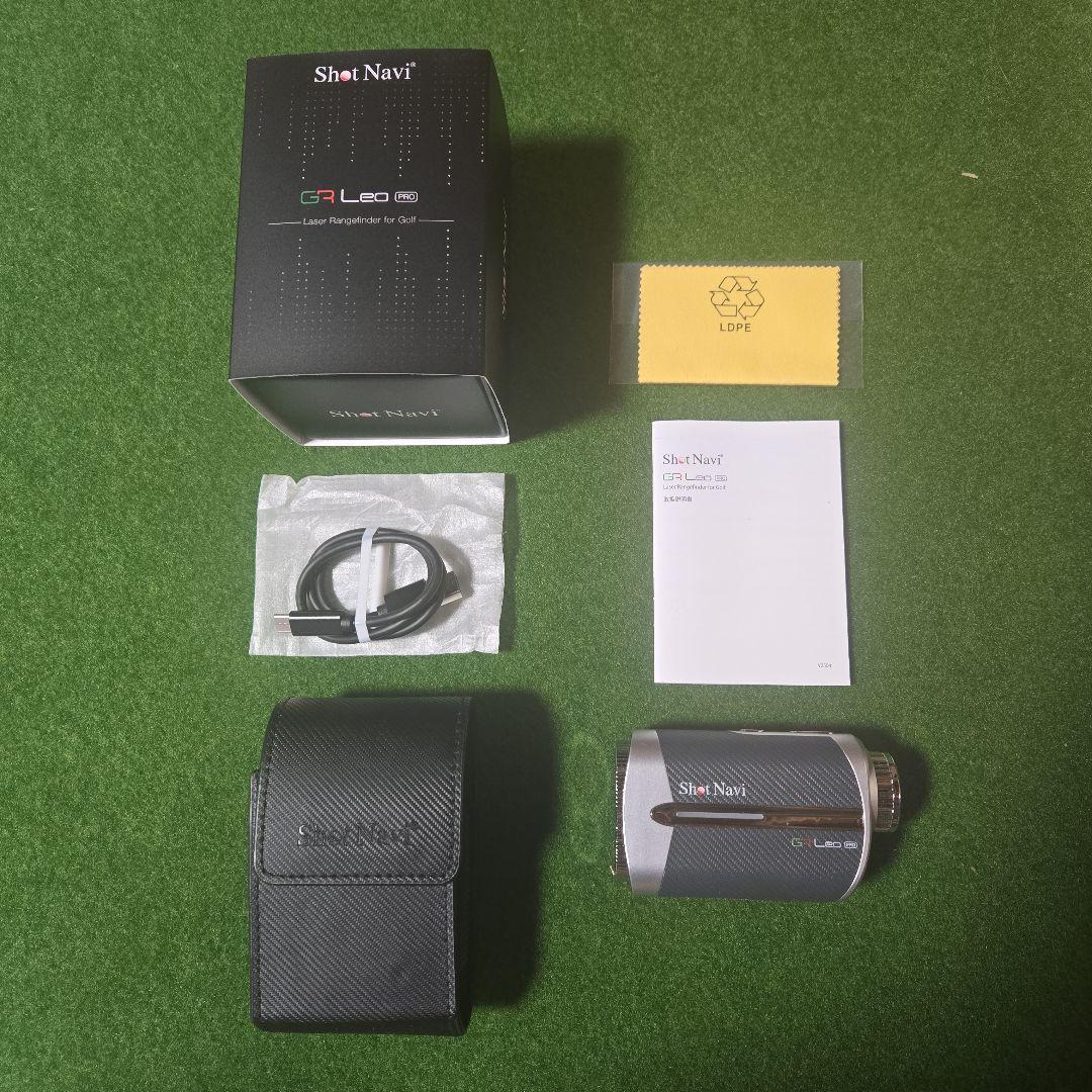 ShotNavi GR Leo Pro ゴルフ用レーザー距離計