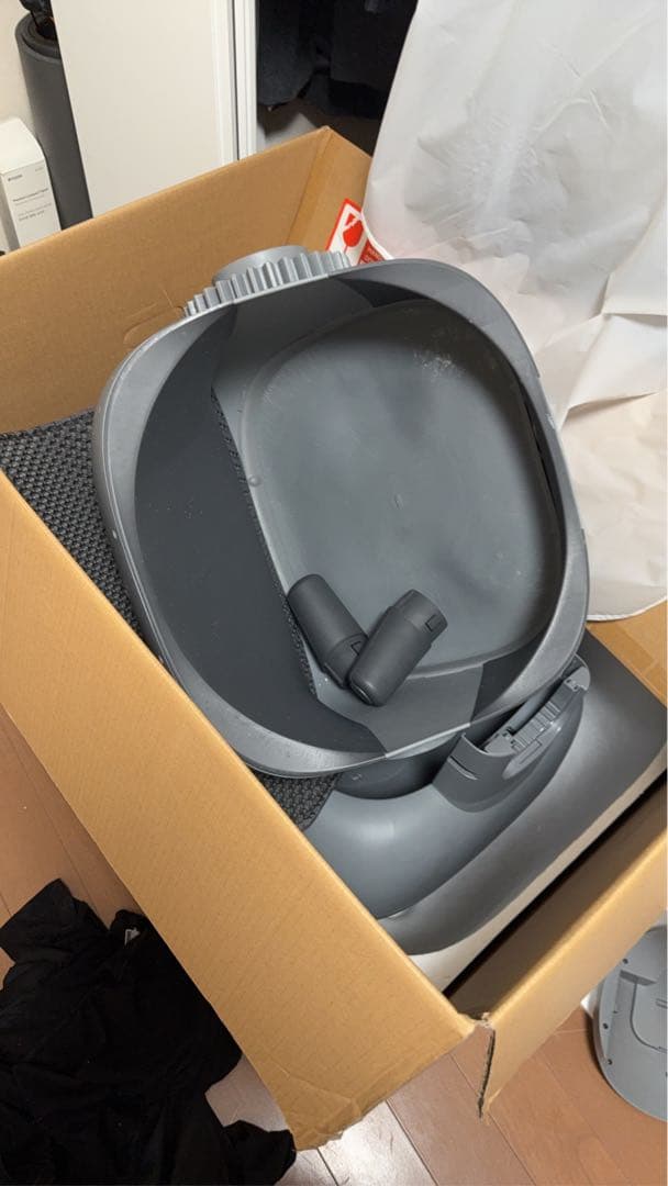 Neakasa M1 自動猫用トイレ グレー　ネアカサ　ダストボックス追加