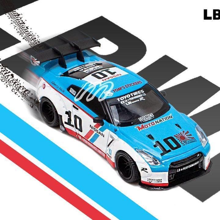 MINI GT 1/64 LB★WORKS 日産 GT-R R35 BREカラー
