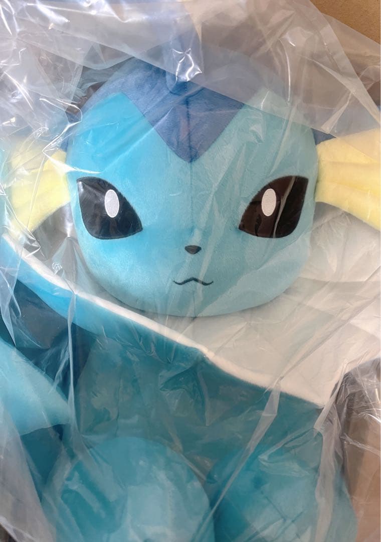 ポケモン ポケセン 等身大シャワーズ ぬいぐるみ 寝そべり