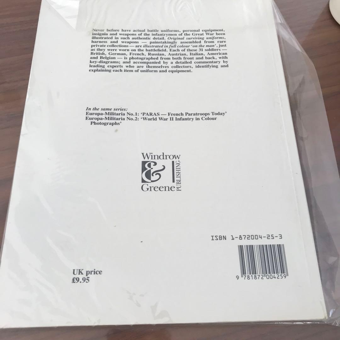 WORLD WAR I INFANTRY カラー写真集