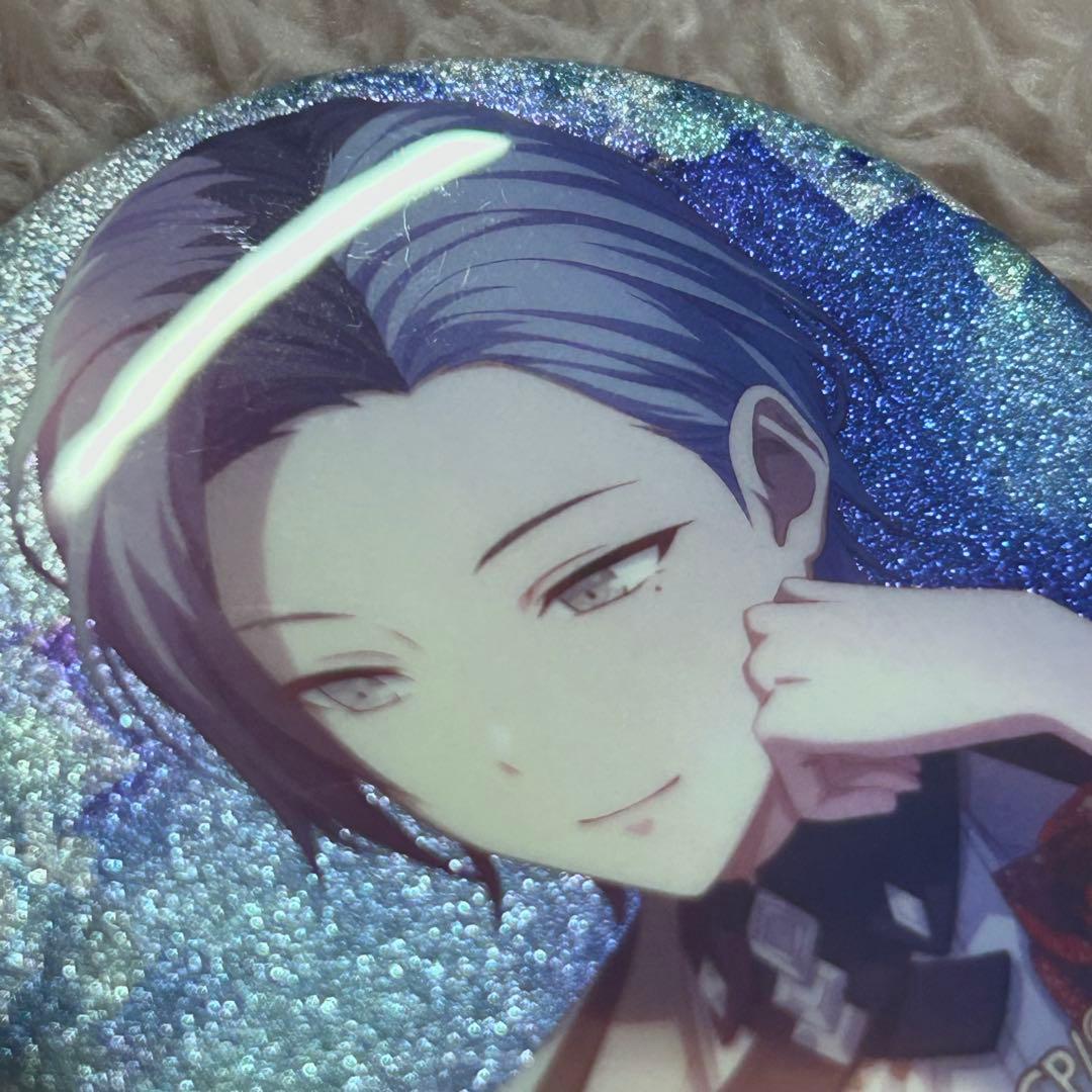 青柳冬弥 グリッター缶バッジ 10A 9点 冬弥