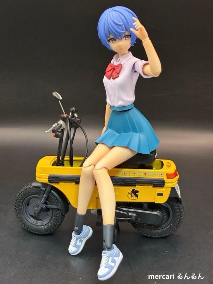 創彩少女庭園　虹村 映美　綾波レイカラーver＋モトコンポNERV塗装完成品