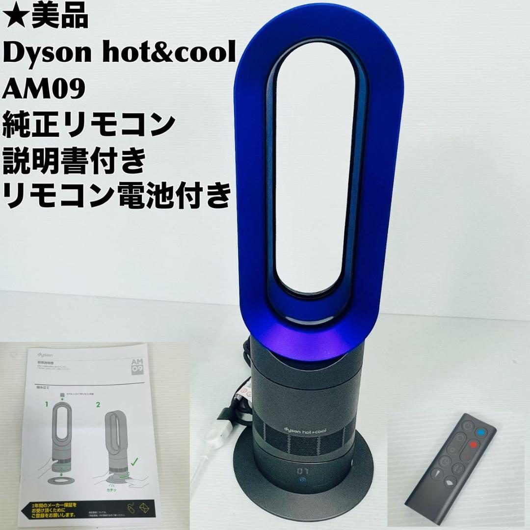 美品 Dyson hot&cool AM09 冷房 暖房 純正リモコン・説明書付