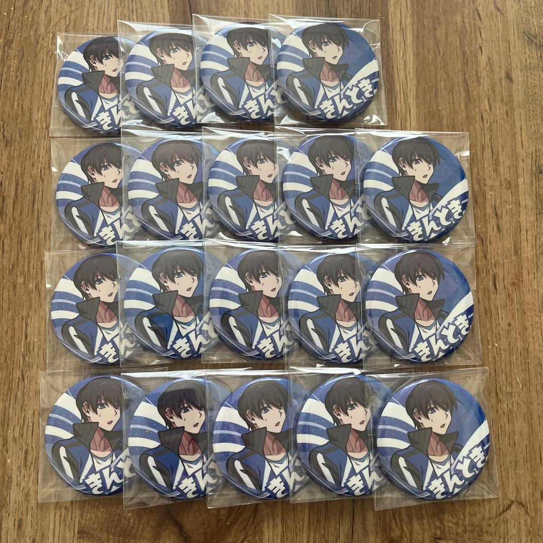 ワイテルズ きんとき 福岡 缶バッジ タワばら