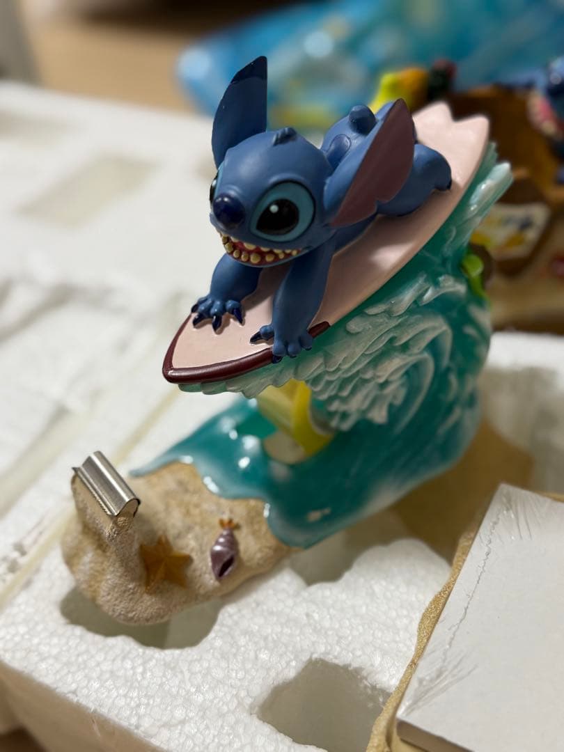 レア❕スティッチ フィギュアセット 4体 ステーショナリーセット