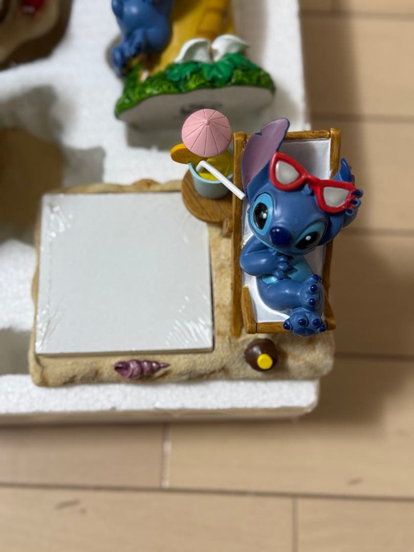 レア❕スティッチ フィギュアセット 4体 ステーショナリーセット