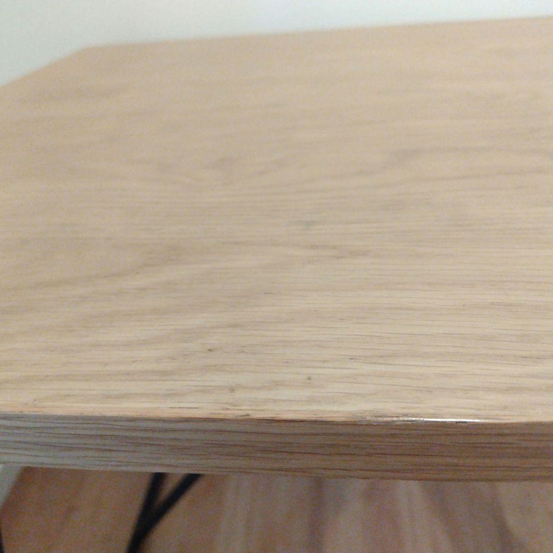 （購入者決定）無印良品/MUJI 折りたたみテーブル 幅120cm オーク材