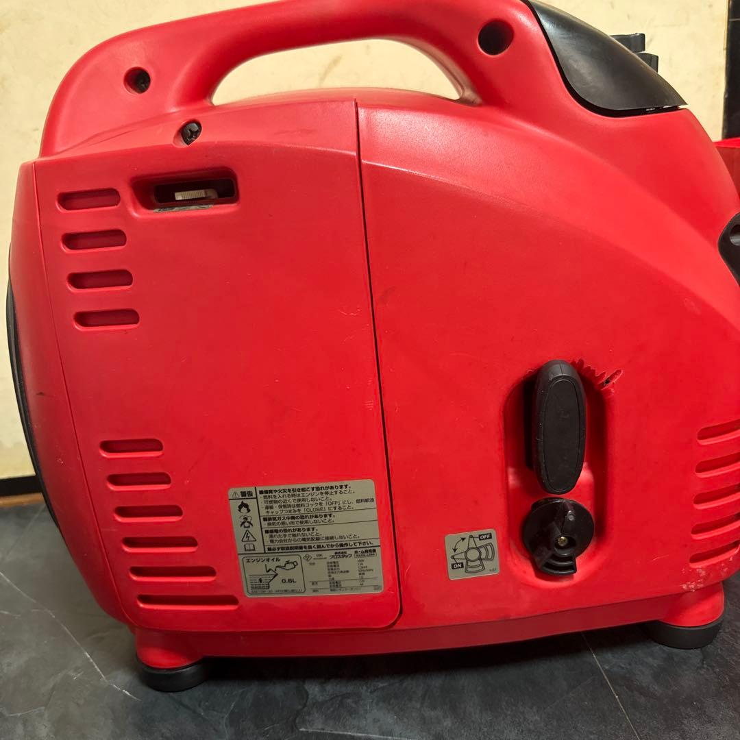 Prozza JP-650 ポータブル発電機 赤