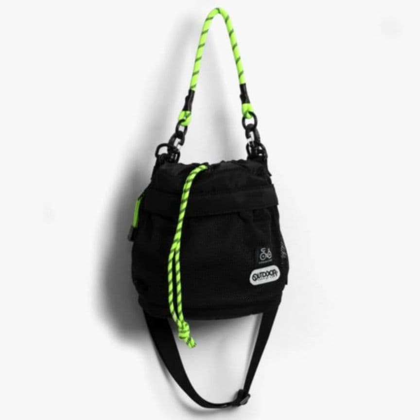 【新品】OUTDOOR PRODUCTS × 木梨サイクル コラボ巾着ショルダー