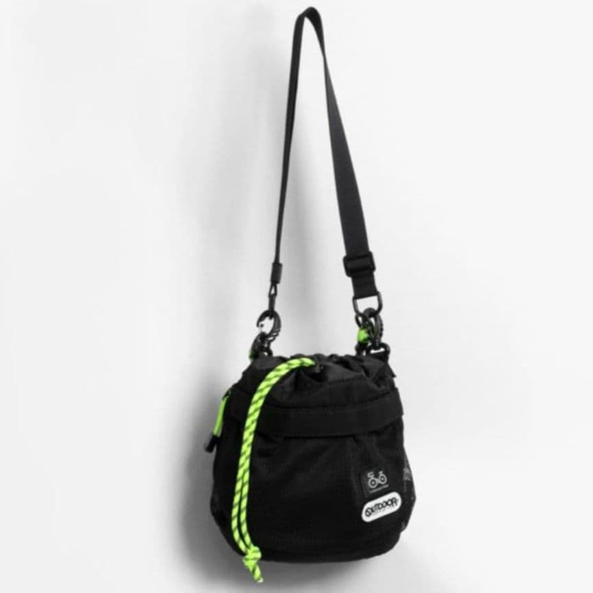 【新品】OUTDOOR PRODUCTS × 木梨サイクル コラボ巾着ショルダー