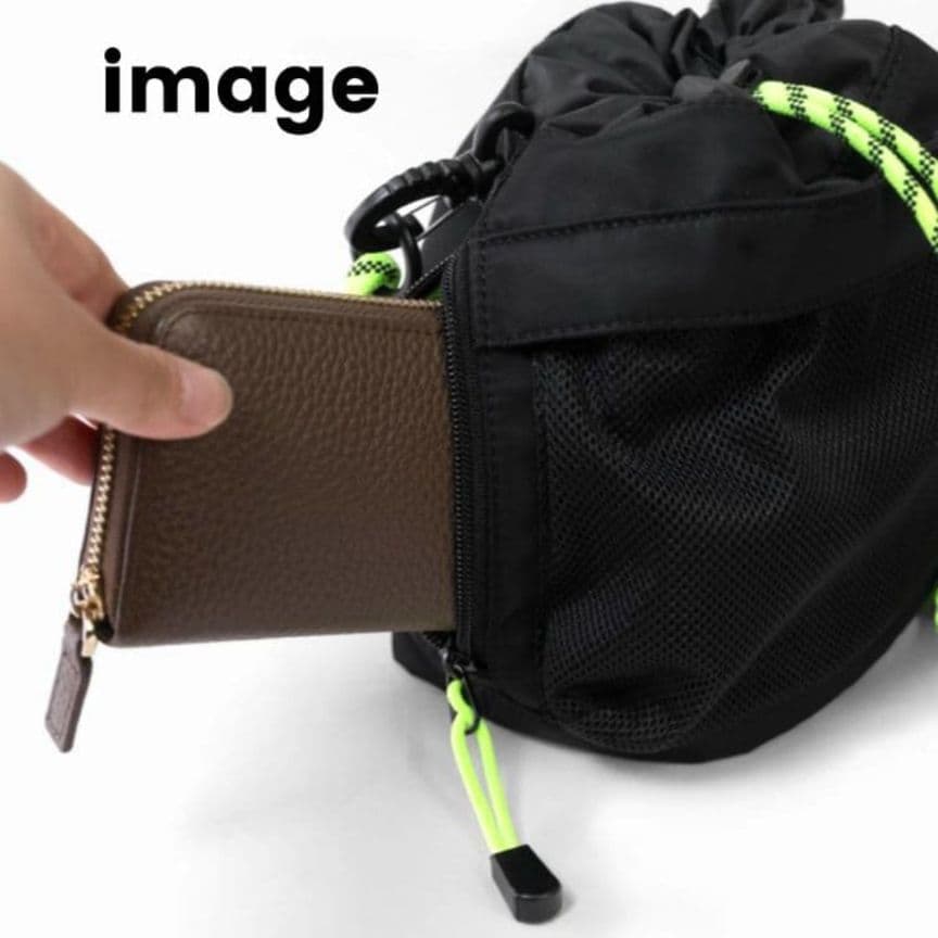 【新品】OUTDOOR PRODUCTS × 木梨サイクル コラボ巾着ショルダー