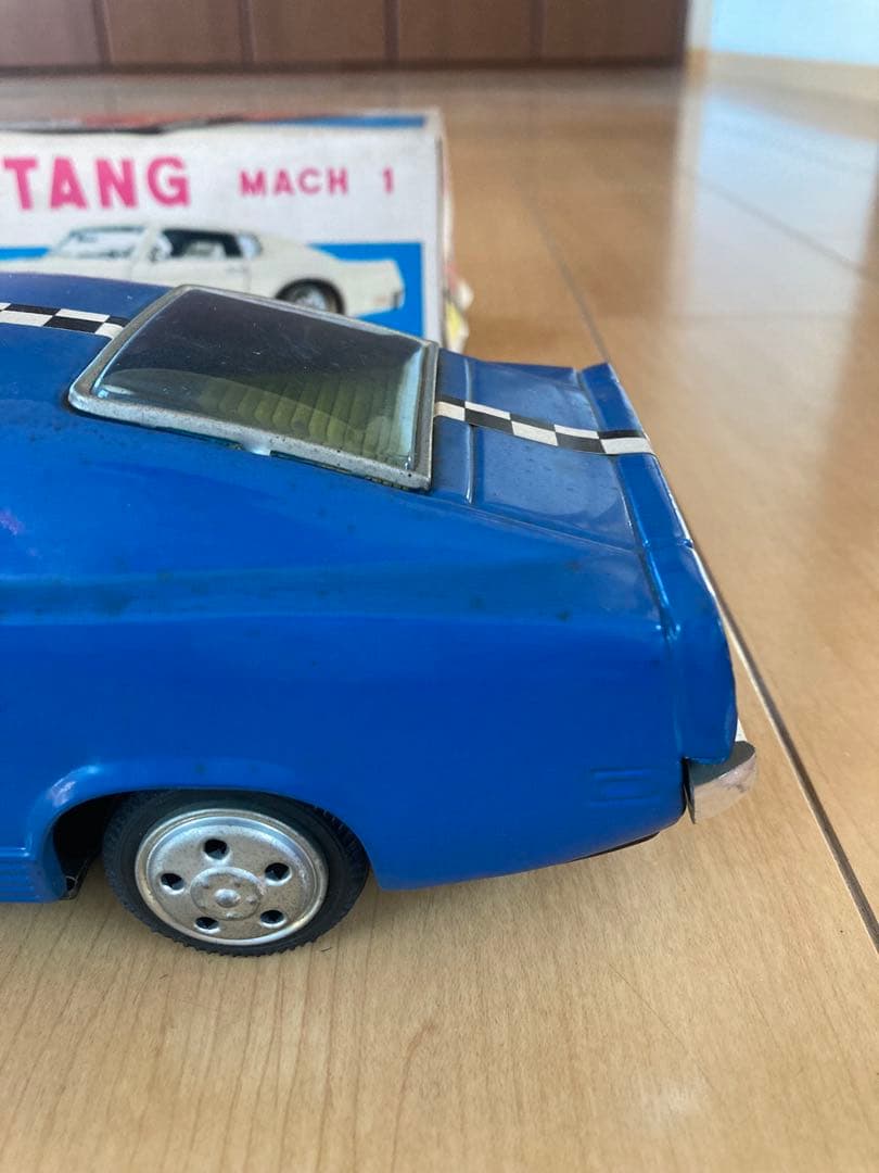 マスタング ブリキ おもちゃ 車 レトロ