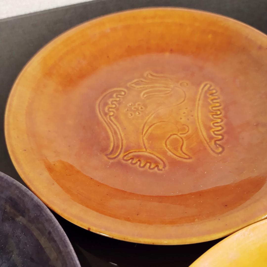 【極稀少】森野嘉光 銘々皿 5色 骨董 アンティーク 美品 入手困難 レトロ