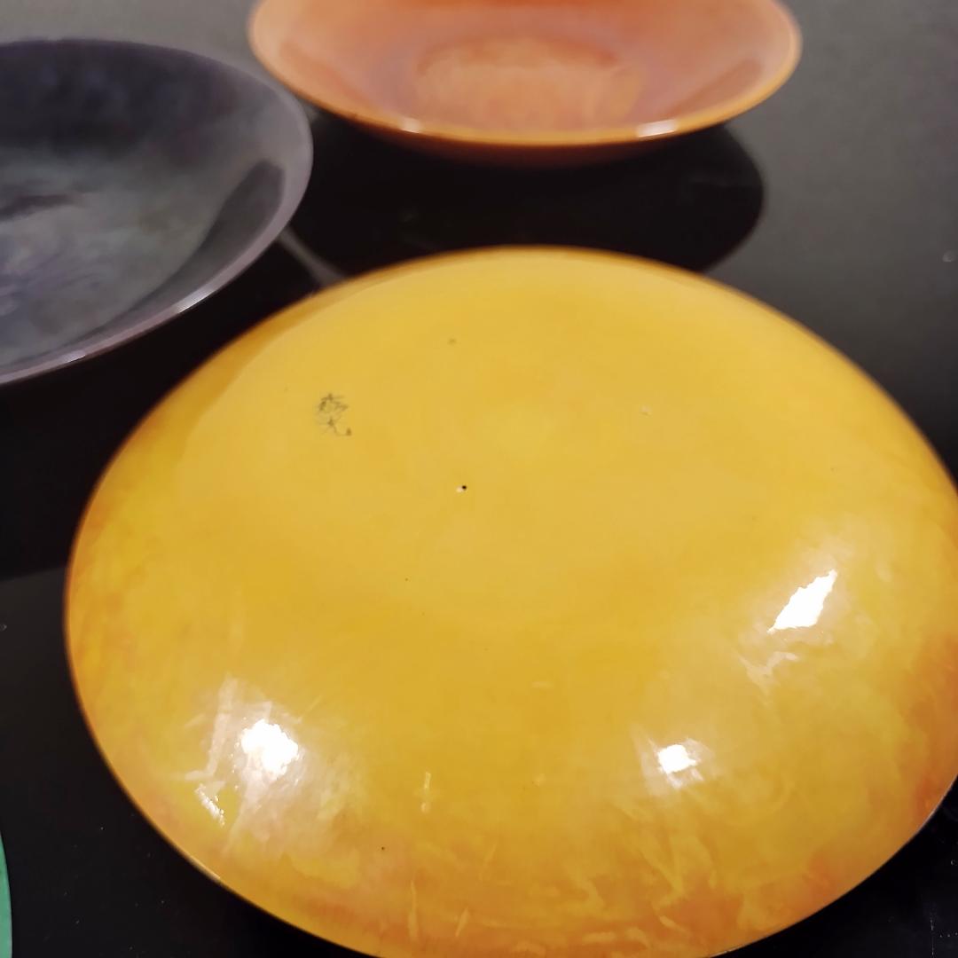 【極稀少】森野嘉光 銘々皿 5色 骨董 アンティーク 美品 入手困難 レトロ