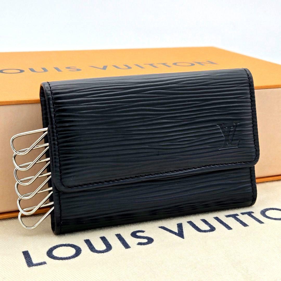 ルイヴィトン キーケース ミュルティクレ6 6連 エピ 黒 ノワール ブラック