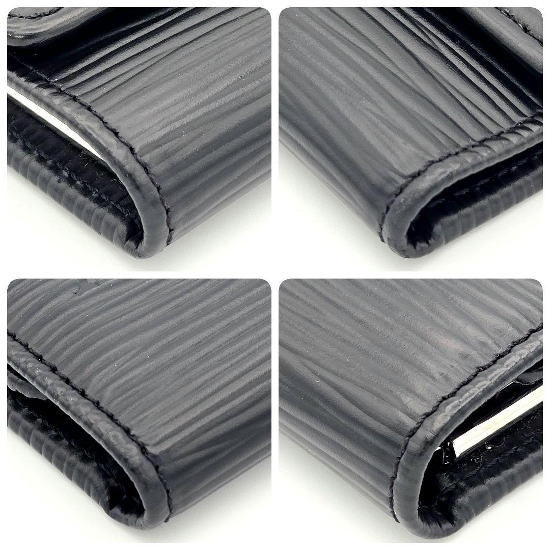 ルイヴィトン キーケース ミュルティクレ6 6連 エピ 黒 ノワール ブラック