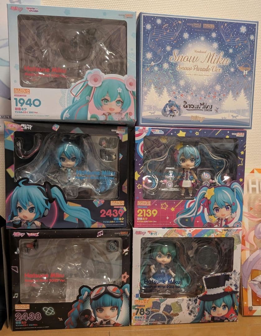 初音ミクねんどろいどまとめ売り