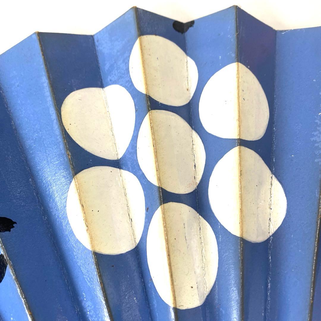 鉄扇　江戸期実物 修繕　新選組　芹沢鴨 再現仕様　軍扇型