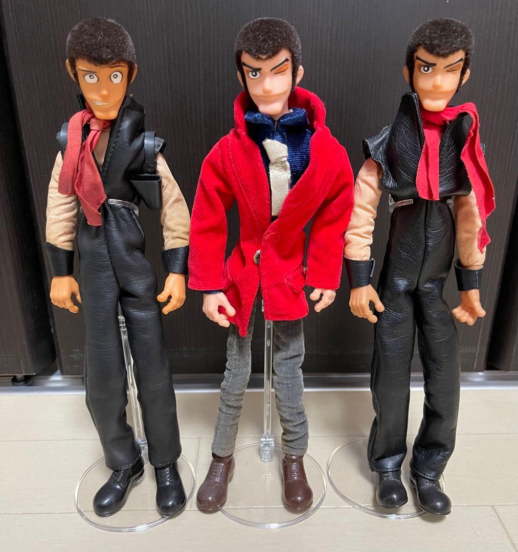 ポピー　ニュールパンドール　3体セット　ルパン三世　フィギュア　ソフビ