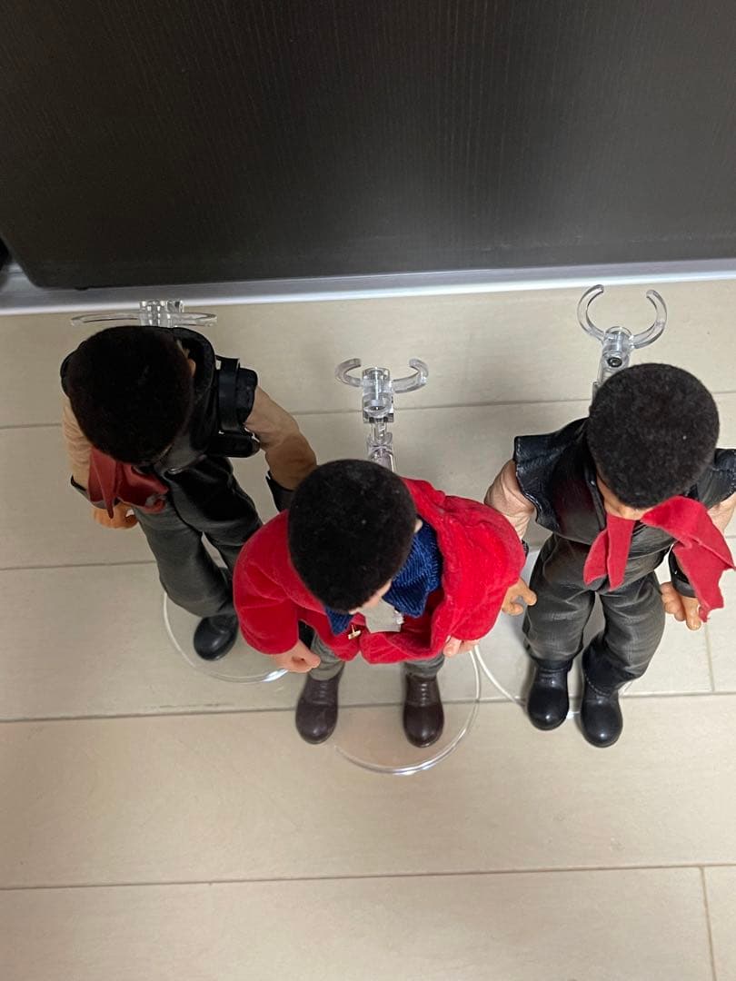 ポピー　ニュールパンドール　3体セット　ルパン三世　フィギュア　ソフビ