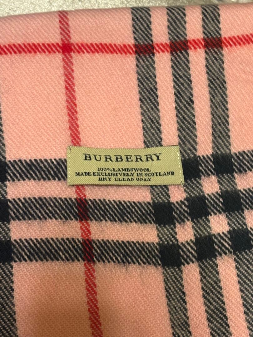Burberry ひざ掛け マフラーセット