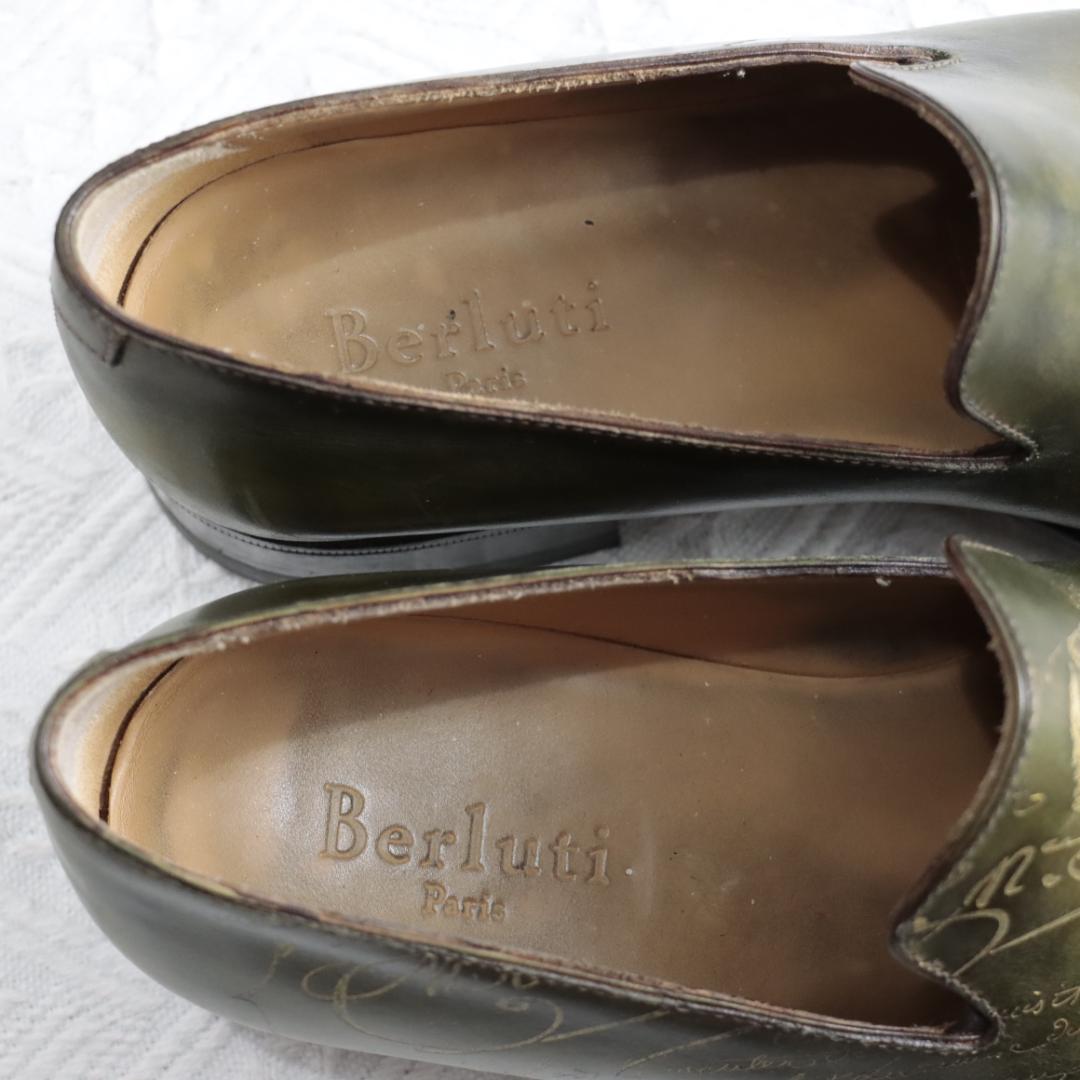 近年モデル　ベルルッティ カーシヴ ガレ　レザーシューズ　革靴　ドレスシューズ