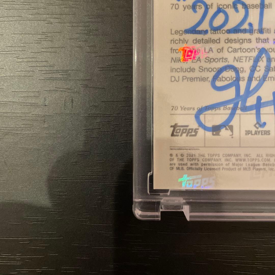 大谷翔平 アートカード 世界1枚限定 1of1