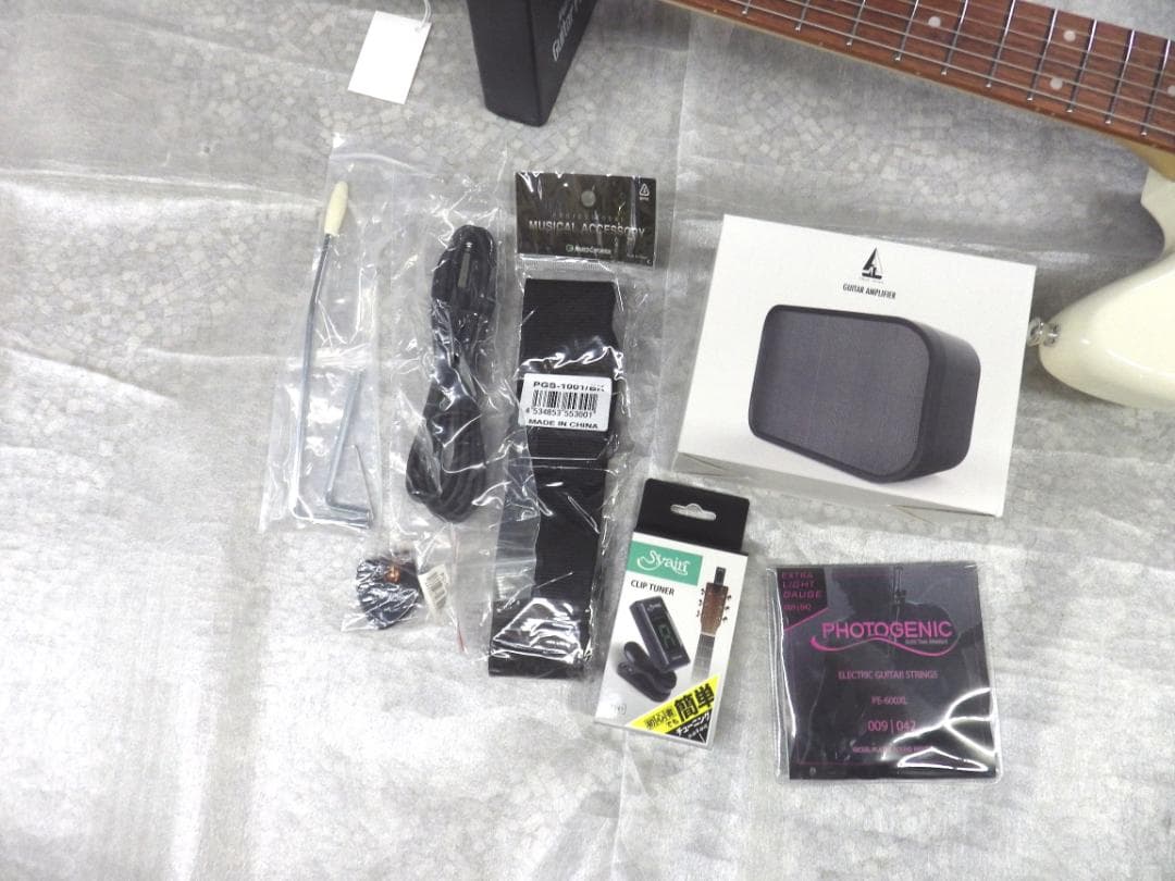 ジャズマスター　タイプ　エレキギターセット　JM-220　OW　ホワイト