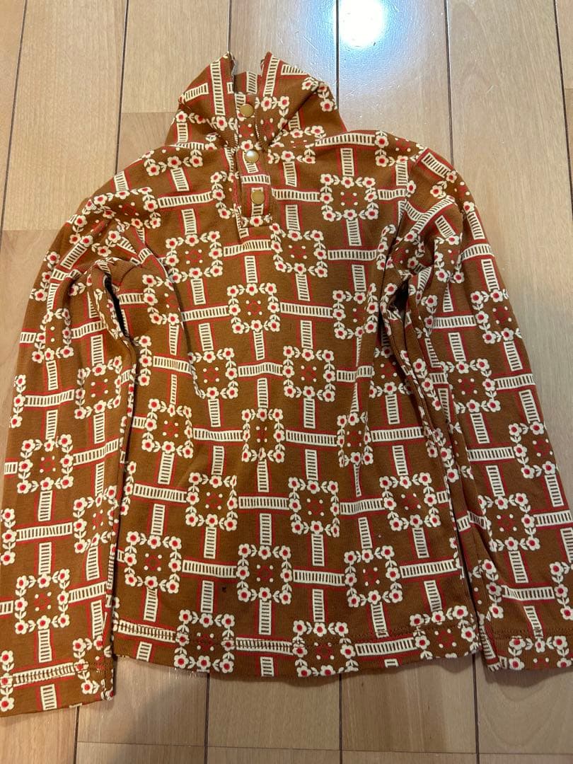 Misha & Puff ブラウン花柄トップス 花鉄 トップス