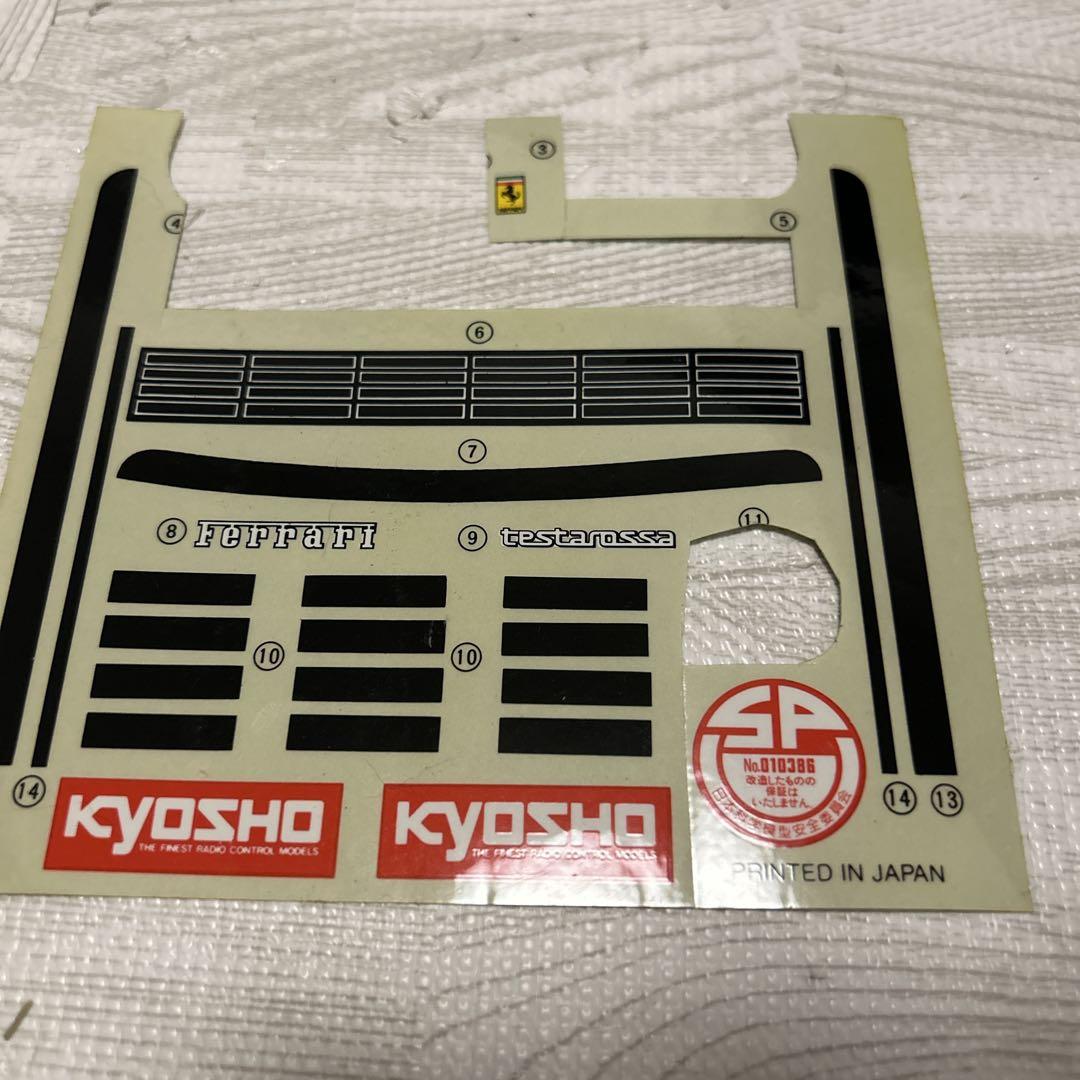 Kyosho Ferrari Testarossa 1/10 ラジコン　京商
