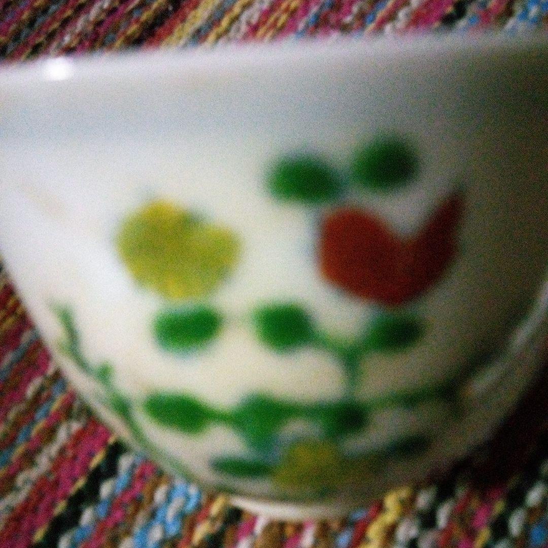 中国陶磁器　明成化　草花椀