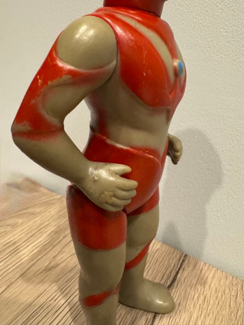 ブルマァク ウルトラマン/灰成型に赤/尻刻印/両足刻印無し/350サイズ