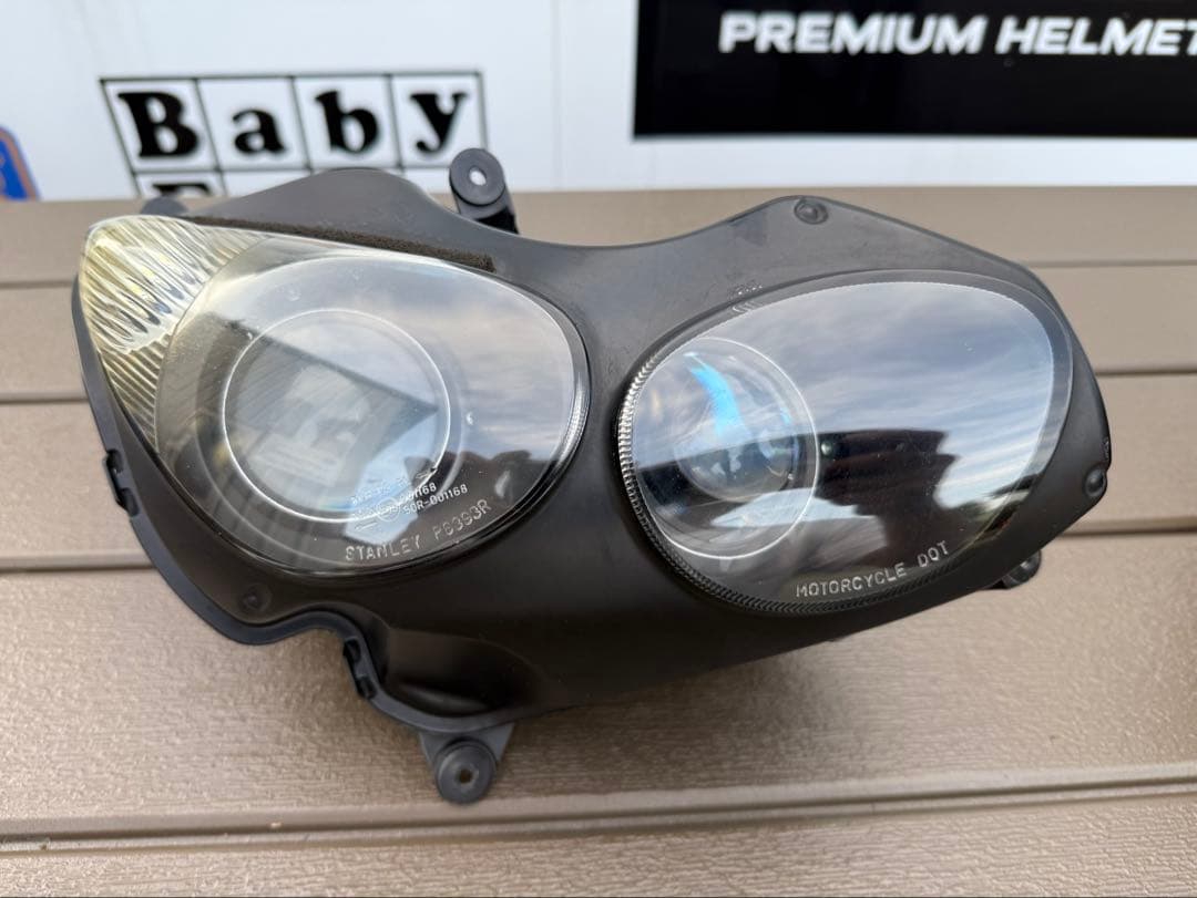 ZZR1400 / ZX-14 純正ヘッドライト 左右セット 破損無し