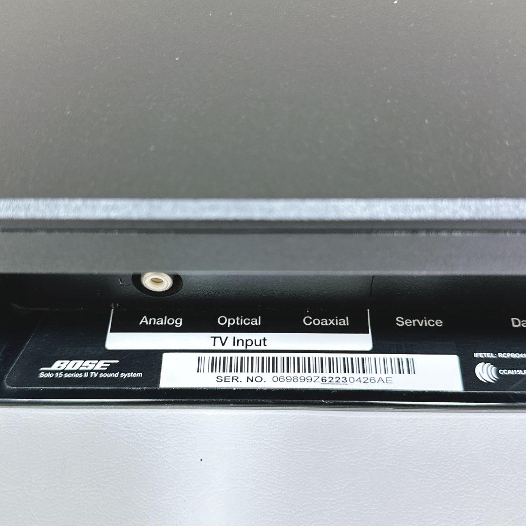 ボーズ Solo 15 Series II TV sound system