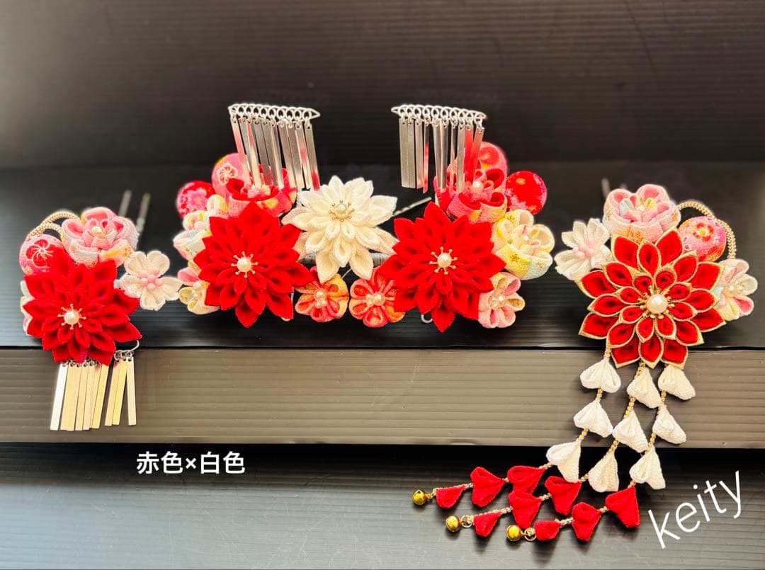 tmm♡Leaさま専用 七五三髪飾りセット 7-35