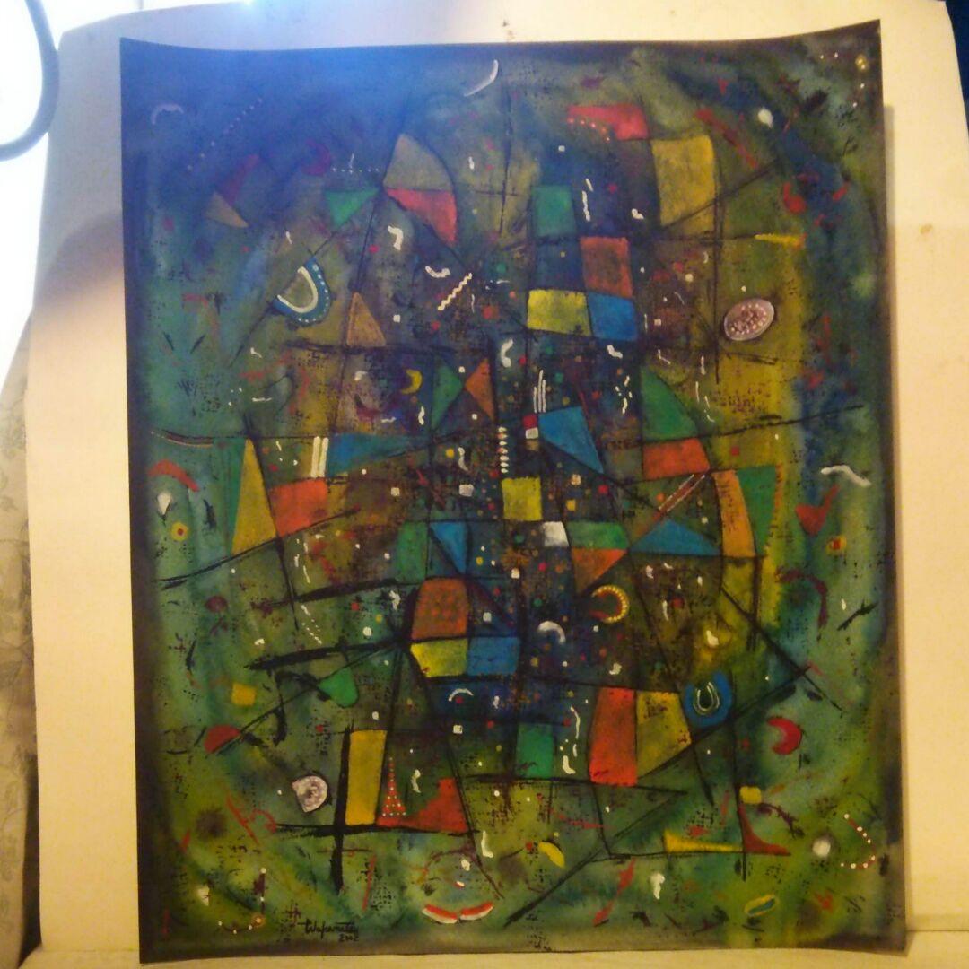 水彩画　works No.2  F8号