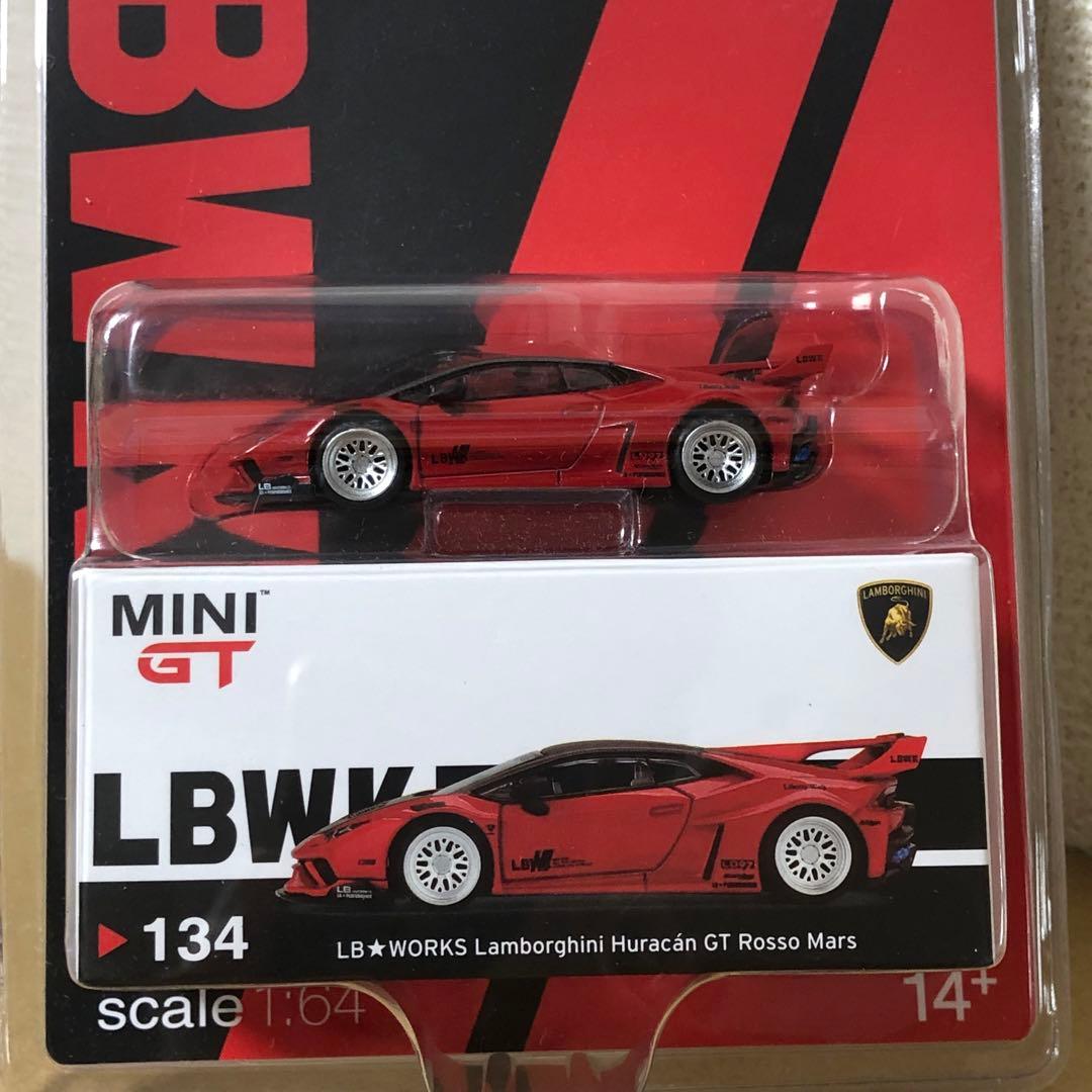 MINI GT　トイザらス限定　ランボルギーニ ウラカンGT　ロッソマーズ