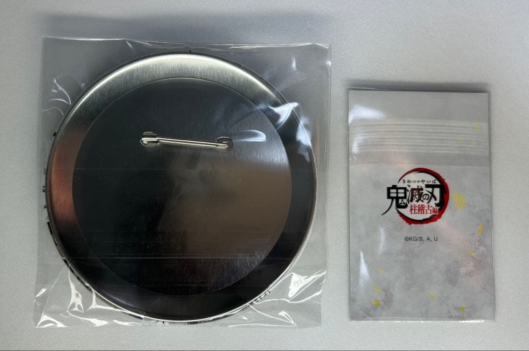 鬼滅の刃　煉獄杏寿郎　コミケC104　寝そべり　缶バッチ　チェキ風ブロマイド