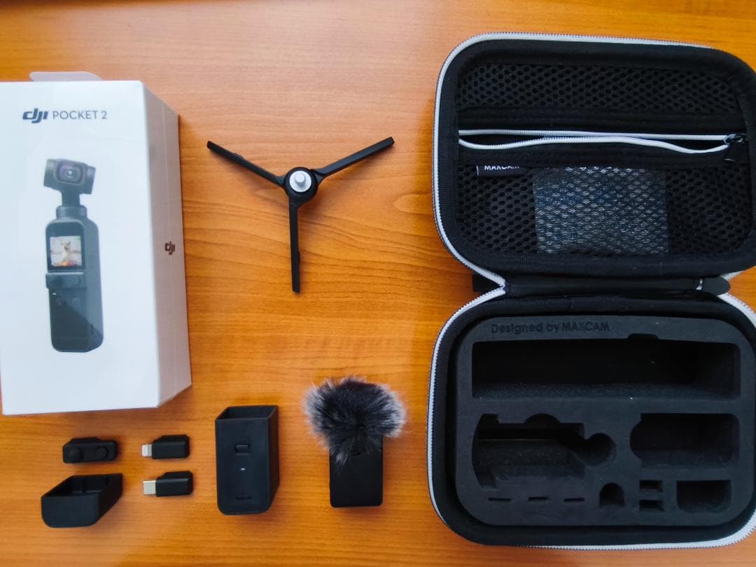 DJI Pocket 2 クリエイターコンボ 【本体新品交換済】※おまけバッグ付